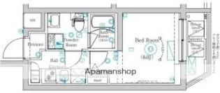 MIND武蔵中原【3階】の間取り