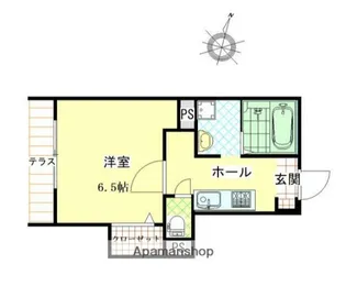ソレアーレ三浦海岸B棟【1階】の間取り