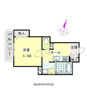 ソレアーレ三浦海岸B棟【2階】の間取り