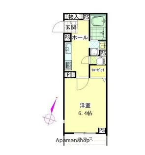 ソレアーレ三浦海岸B棟【1階】の間取り