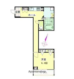 ソレアーレ三浦海岸B棟【1階】の間取り