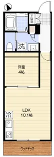 FENICE HAKURAKU(フェニーチェ白楽)【1階】の間取り