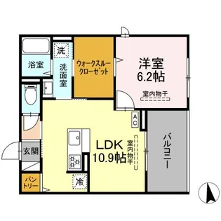 DELIGHT【2階】の間取り