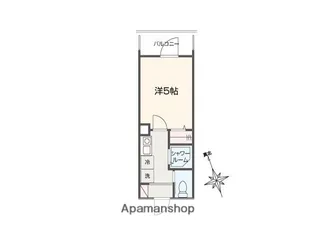 MELLAS小島新田【3階】の間取り