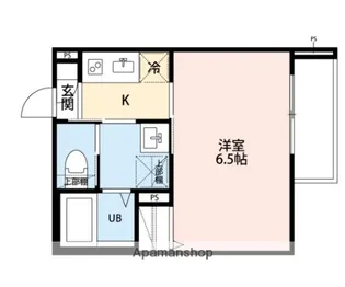 ROBOT HOME 平和島【2階】の間取り