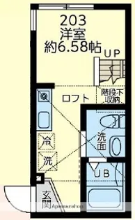ルリカケス東柏ケ谷【2階】の間取り