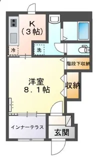 リヴィエール林【1階】の間取り