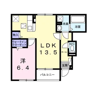 ユーステス鎌倉【1階】の間取り