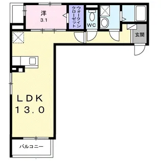 サイネリアⅡ【2階】の間取り