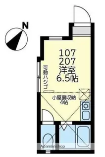 ユナイト追浜ベネッティーの杜【2階】の間取り
