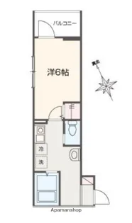 MELLAS相模原Ⅱ【3階】の間取り