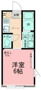 クレスタ鴨居【1階】の間取り