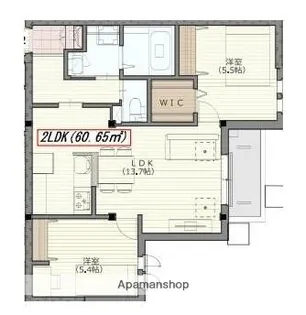 アズール【2階】の間取り