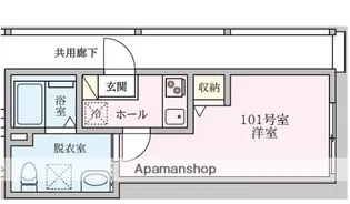 COLINA保土ヶ谷【1階】の間取り