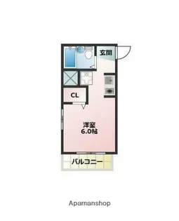 ミスターBビル【4階】の間取り