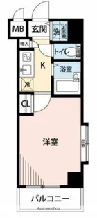 マイナビSTAYミライエ新横浜北【7階】の間取り