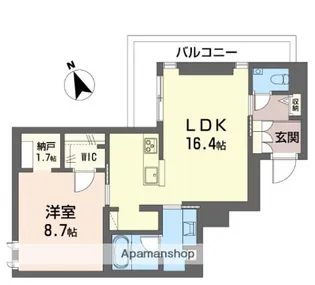 サウザンド ドリーム ハウス【2階】の間取り