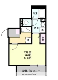 ベイルーム川崎大師銀座【1階】の間取り