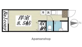 サニーコート【1階】の間取り