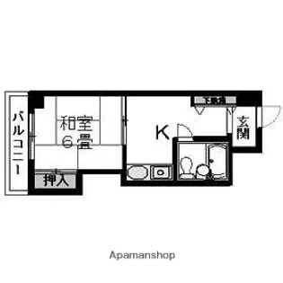 ブルーリーフ・K【212号室】の間取り