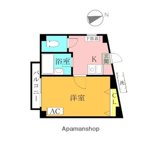 コスモ生田【3階】の間取り