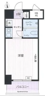 クリオ新子安ファースト【7階】の間取り