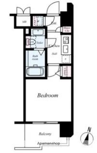 ヴェルステージ川崎【6階】の間取り