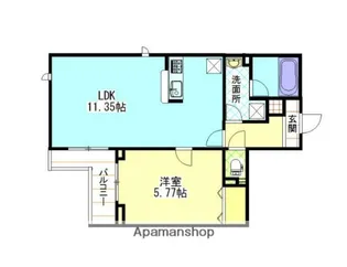 クオーレ菊名【2階】の間取り