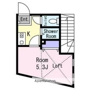 SKハイツ【2階】の間取り