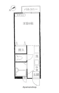 ルミエール山王【2階】の間取り
