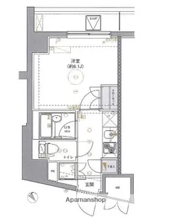 セジョリ田園調布【7階】の間取り