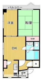 ルーセンス高津【3階】の間取り