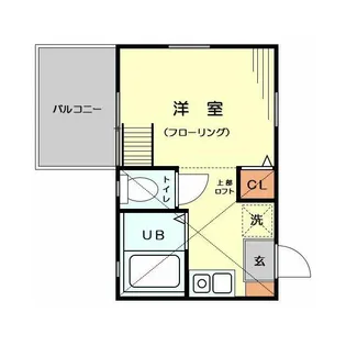 G・Aヒルズ和田町【205号室】の間取り