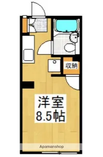 グランドヒル岡上B【2階】の間取り