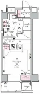NIKKEI MARKS【7階】の間取り