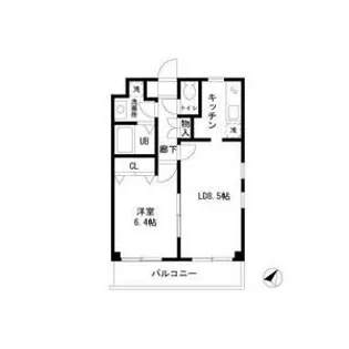 フォレストI(フォレストワン)【2階】の間取り
