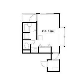 DUOMO山王【2階】の間取り