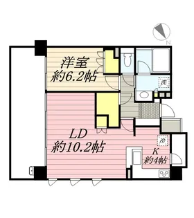 パークアクシス大船【6階】の間取り