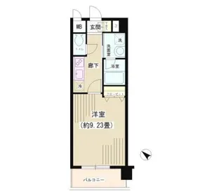 レジアス新横浜【5階】の間取り