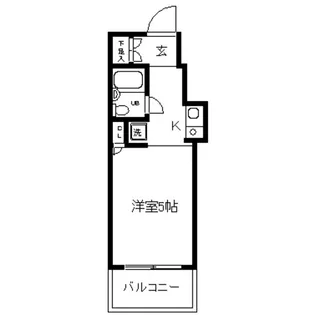 日神パレス磯子【7階】の間取り