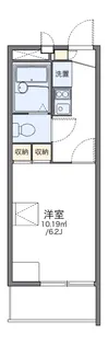 レオパレスハーモニーハイツ厚木【2階】の間取り
