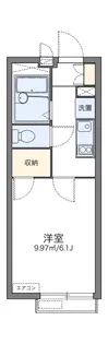 レオパレスジードルンク【2階】の間取り