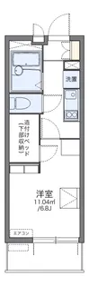 レオパレス生麦駅前【1階】の間取り