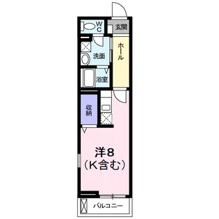 メゾン・ドゥ・アンジュ【2階】の間取り