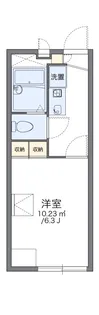 レオパレスPAL【3階】の間取り