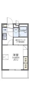 レオパレス大岡壱番館【1階】の間取り