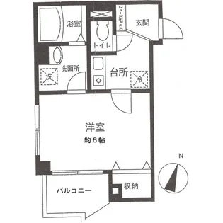 MONREVEーM・M【301号室号室】の間取り