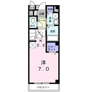 フローラリア【1階】の間取り