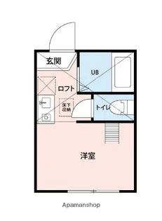 エナコート尻手【1階】の間取り