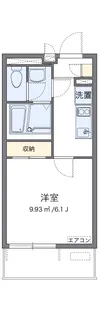 レオネクストMUTURA【2階】の間取り